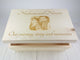 Personalised Wood Keepsake Box | Photo Engraved Memory Box