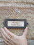 Cast Iron Office Name Plate