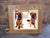 Wooden engraved picture frame