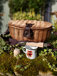 Creel or Foraging Willow Basket