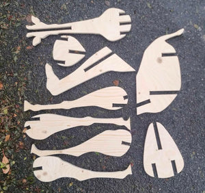 Herd of Garden Deer Personalisable - Scandinavian Style