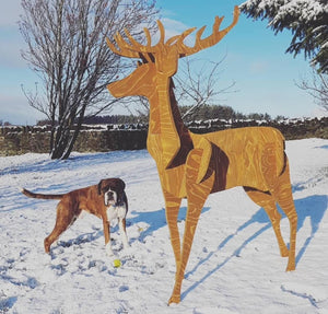 Herd of Garden Deer Personalisable - Scandinavian Style
