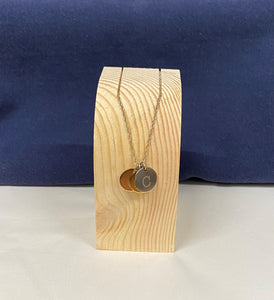 Natural Wood Necklace Displays