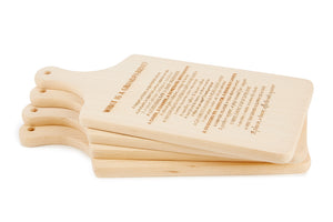 Grandparent Poem Engaved on Chopping Board