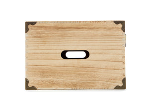 Custom Engraved 6 Bottle Wood Gift Box
