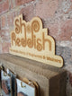 Wood Logo Display Sign - Free Standing or Attachable