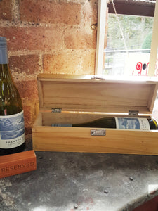 Single Bottle Wood Gift Box