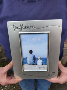 Godfather Silver Plated Picture Frame