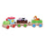 Personalised Wood Farm Train with Animals