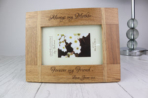 Mother's Day Custom Engraved Picture Frame Gift