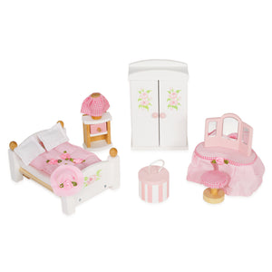 Daisylane Master Bedroom Doll House Furniture by Le Toy Van
