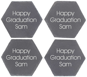 Happy Graduation Personalised Graduation Coaster