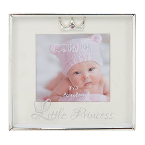 Little Princess Silver Plated Box Frame