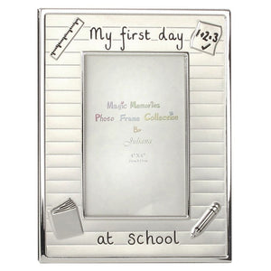 My First Day at School Photo Frame