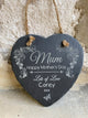 Slate Heart Mothers Day Gift